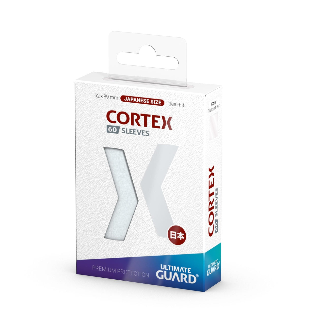 Product image Ultimate Guard Cortex Sleeves Japanese Size (60) - Clear