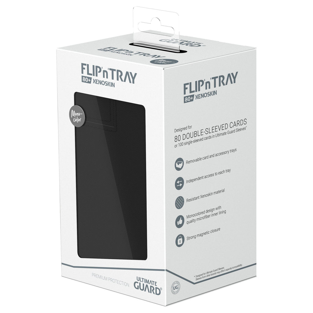 Product image Ultimate Guard Flip'n'Tray 80+ Xenoskin - Black