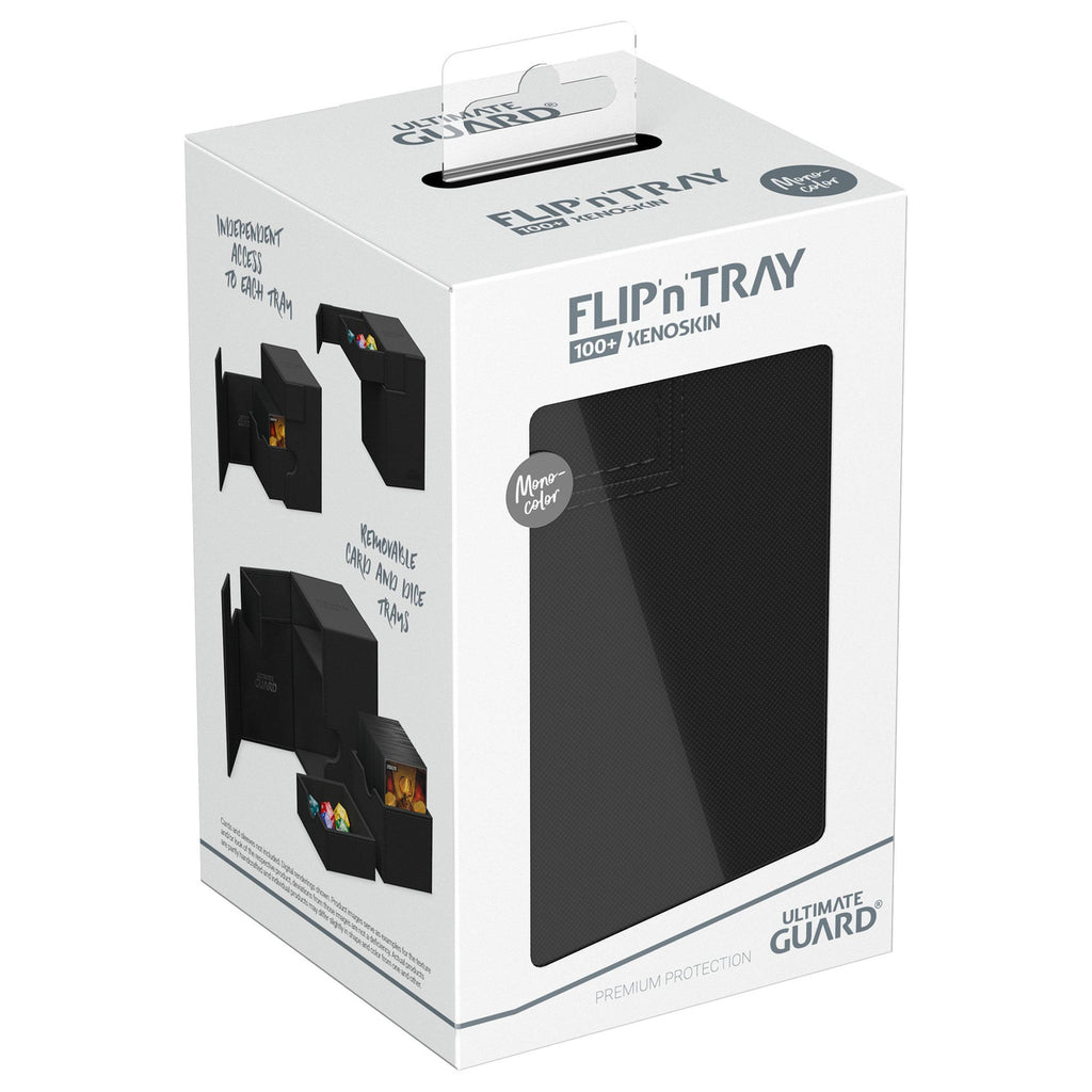 Product image Ultimate Guard Flip'n'Tray 100+ Xenoskin - Black
