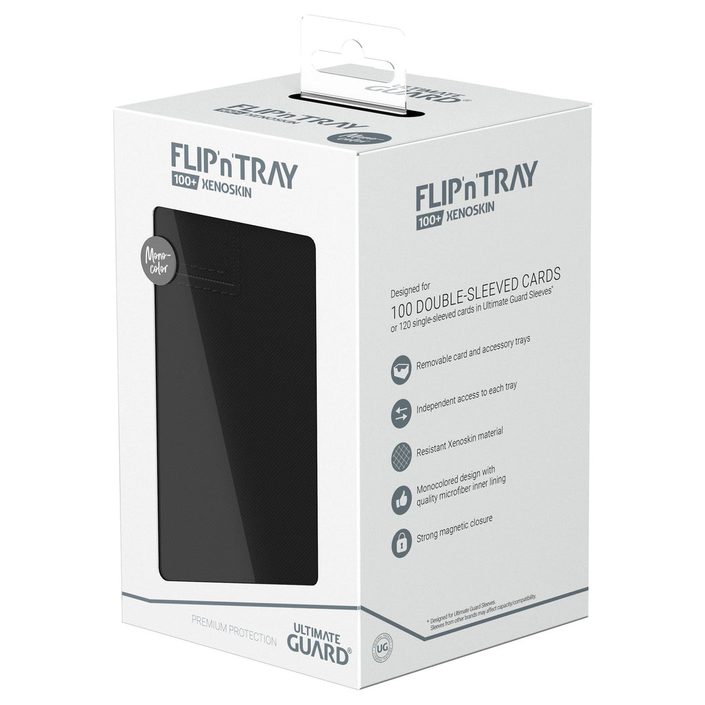 Product image Ultimate Guard Flip'n'Tray 100+ Xenoskin - Black