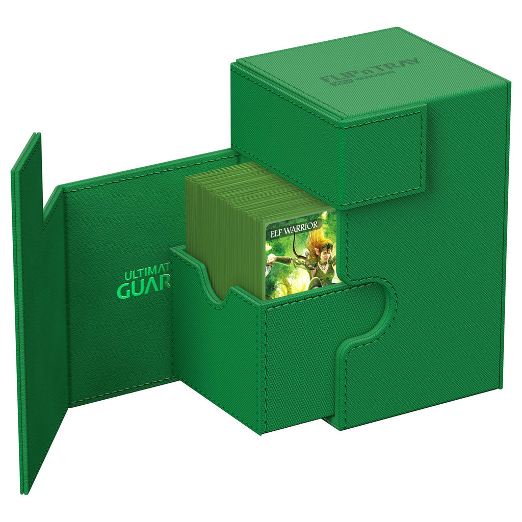 Product image Ultimate Guard Flip'n'Tray 100+ Xenoskin - Green