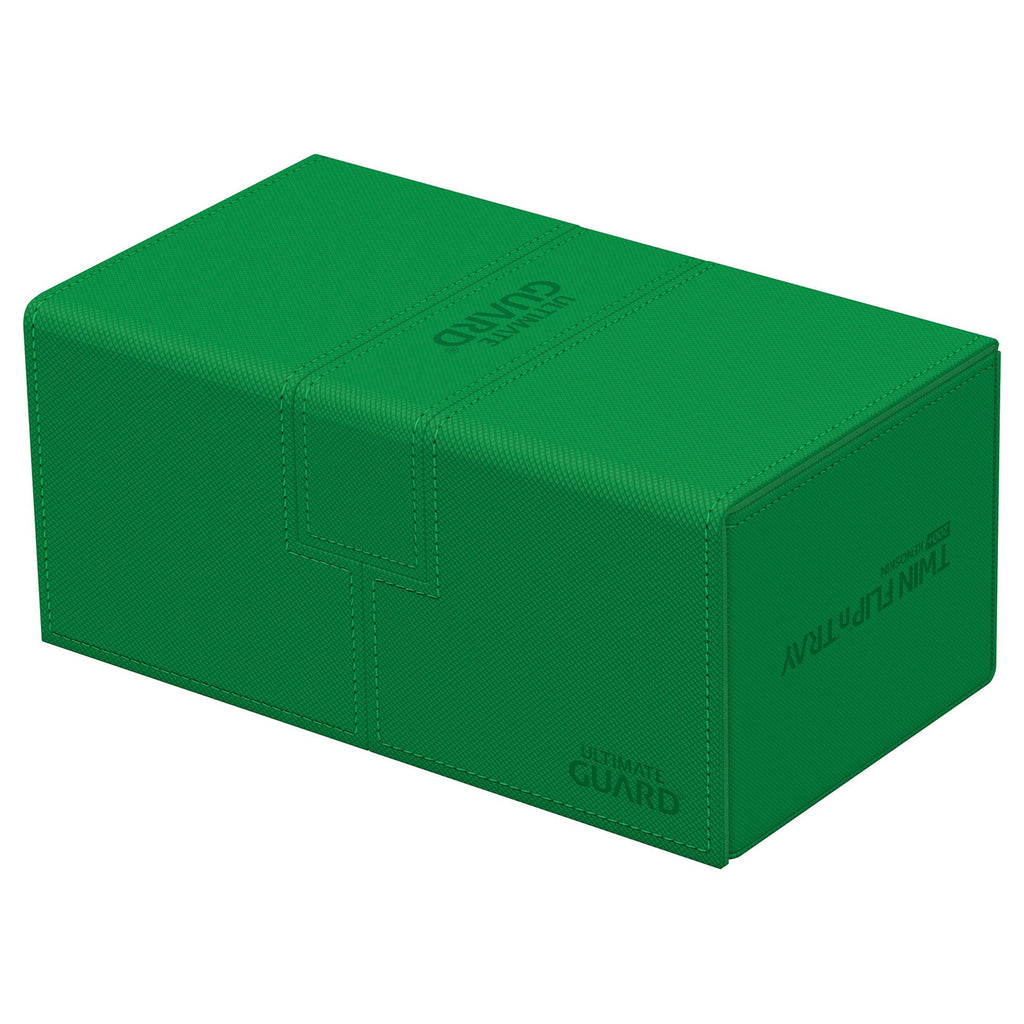 Product image Ultimate Guard Twin Flip'n'Tray 200+ Xenoskin - Green
