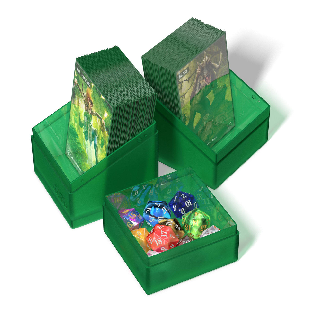 Product image Ultimate Guard Boulder'n'Tray 100+ - Emerald