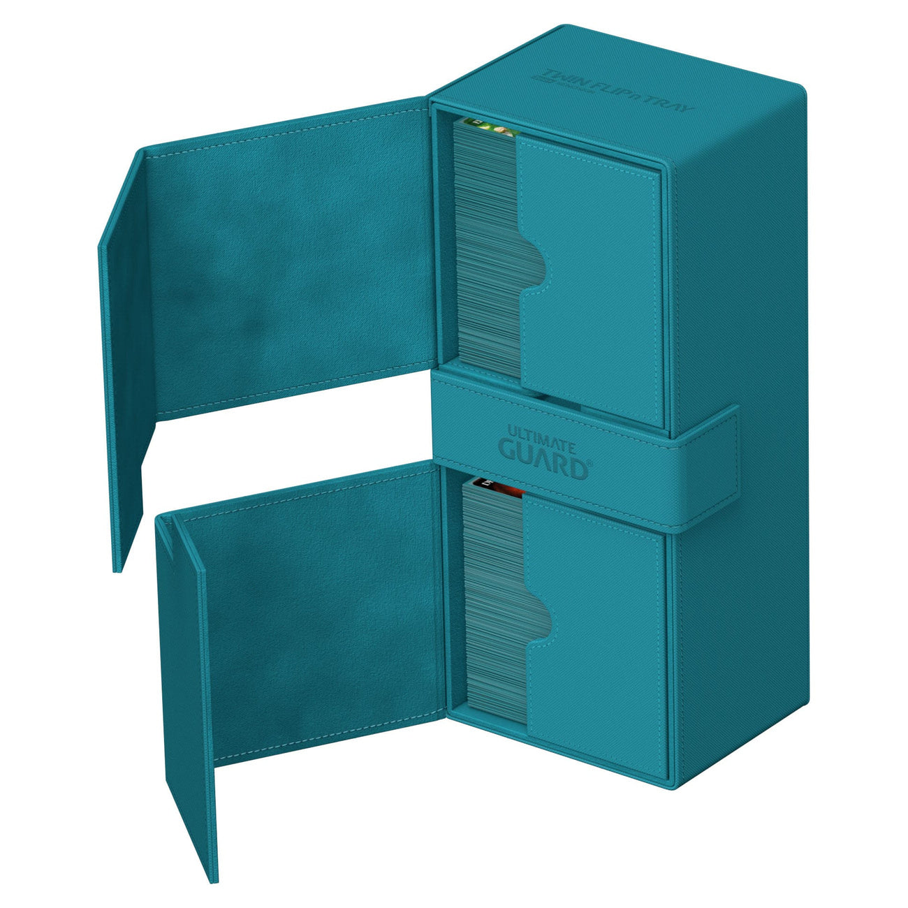 Product image Ultimate Guard Twin Flip'n'Tray 266+ Xenoskin - Petrol