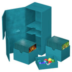 Product image Ultimate Guard Twin Flip'n'Tray 266+ Xenoskin - Petrol