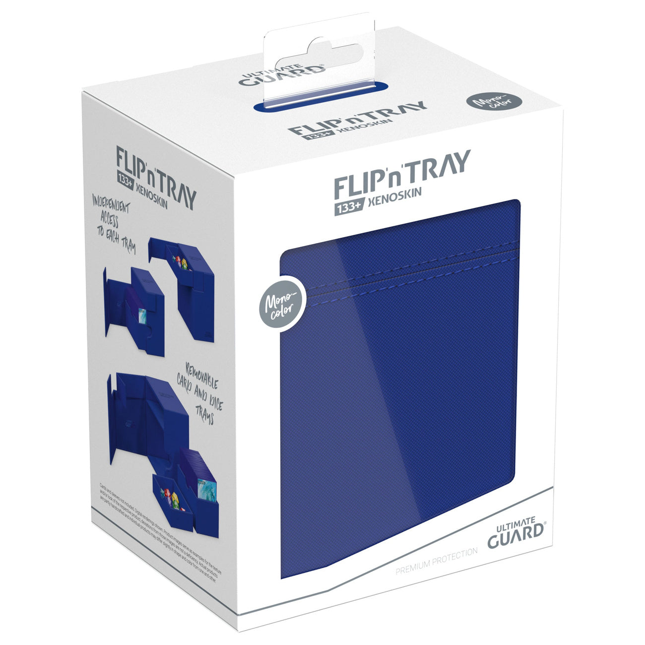 Product image Ultimate Guard Flip'n'Tray 133+ Xenoskin - Blue