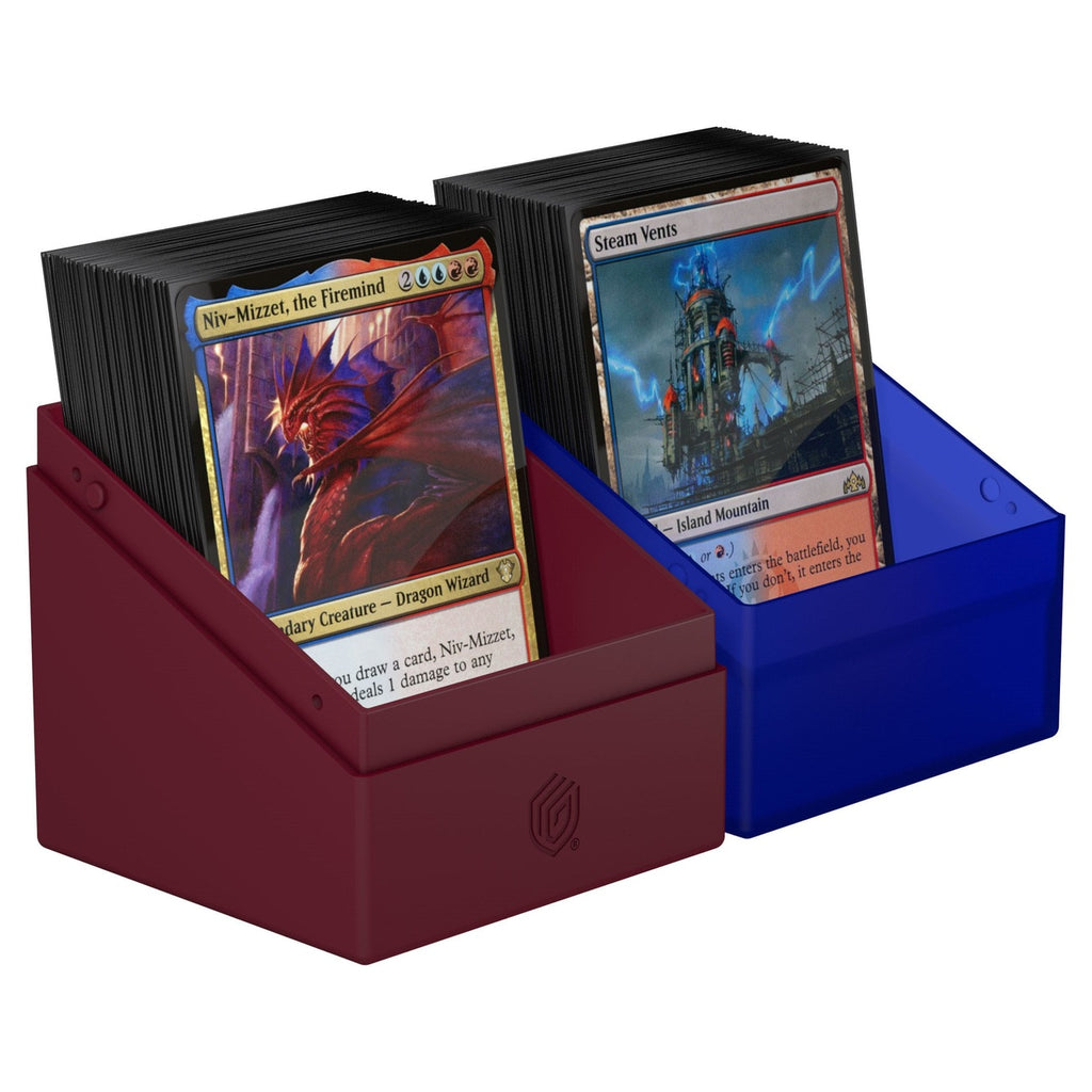 Product image Ultimate Guard Boulder 100+ Magic: The Gathering "Guild Summit" - Izzet