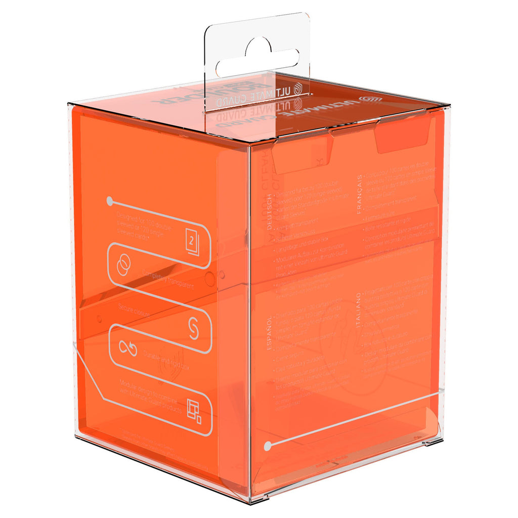 Product image Ultimate Guard Boulder 100+ Clear - Poppy Topaz