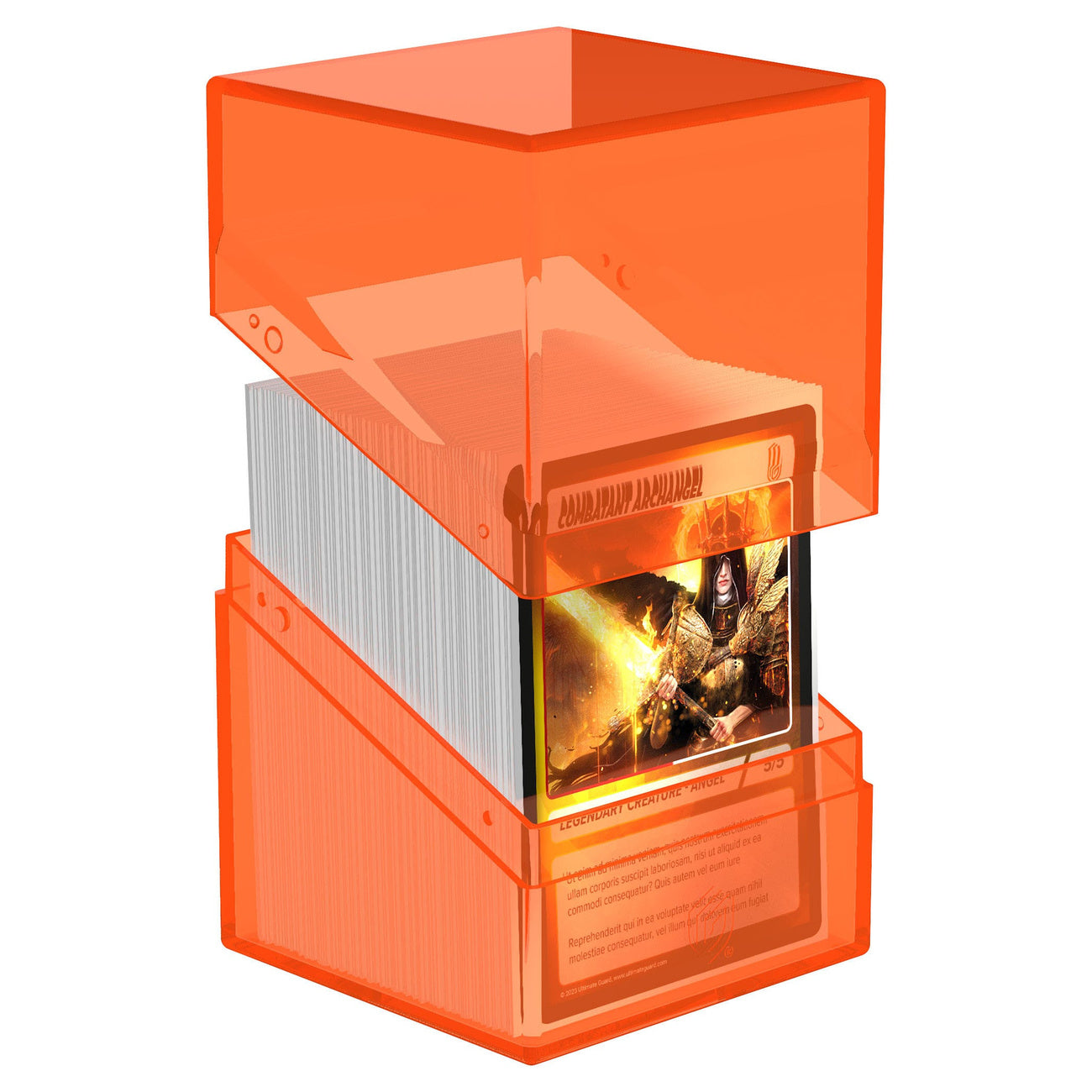Product image Ultimate Guard Boulder 100+ Clear - Poppy Topaz