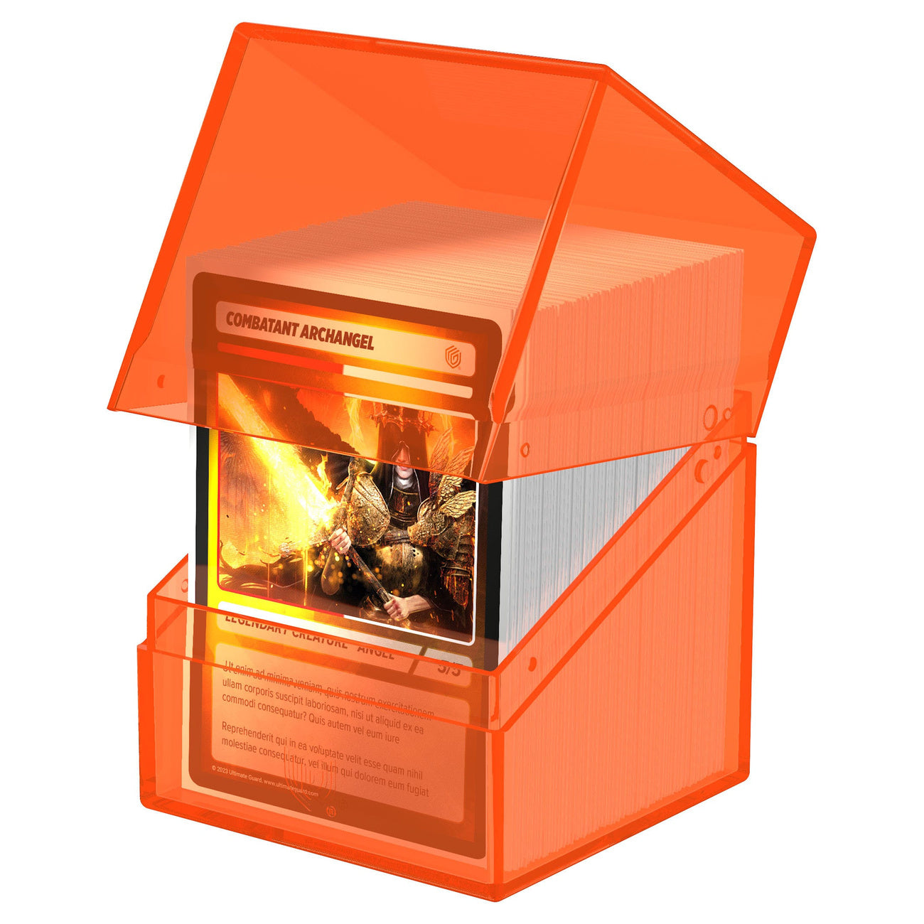 Product image Ultimate Guard Boulder 100+ Clear - Poppy Topaz