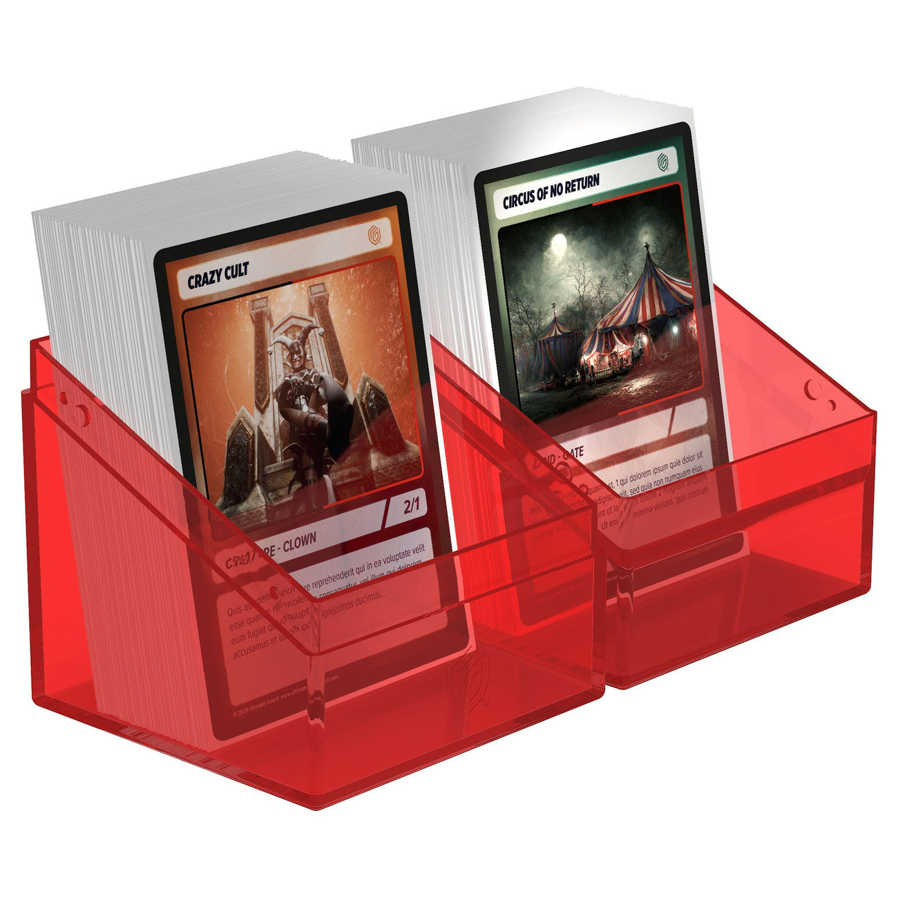 Product image Ultimate Guard Boulder 100+ Clear - Ruby
