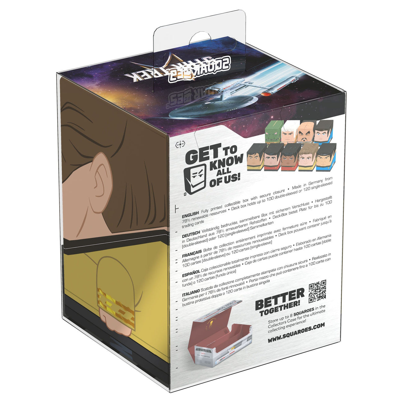 Product image Squaroes Squaroe Star Trek: The Original Series ST010 - Captain Kirk
