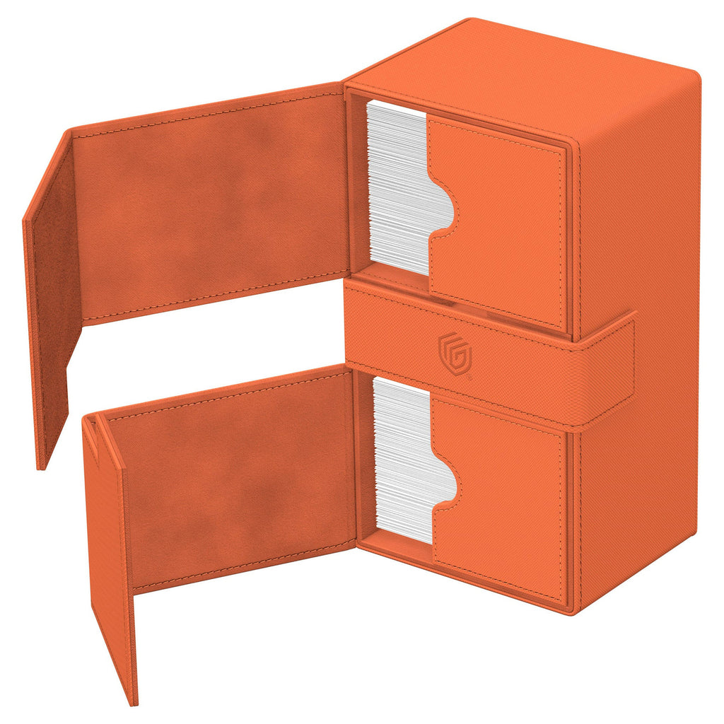 Product image Ultimate Guard Twin Flip'n'Tray 200+ Xenoskin "Summer Edition 2025" - Peach