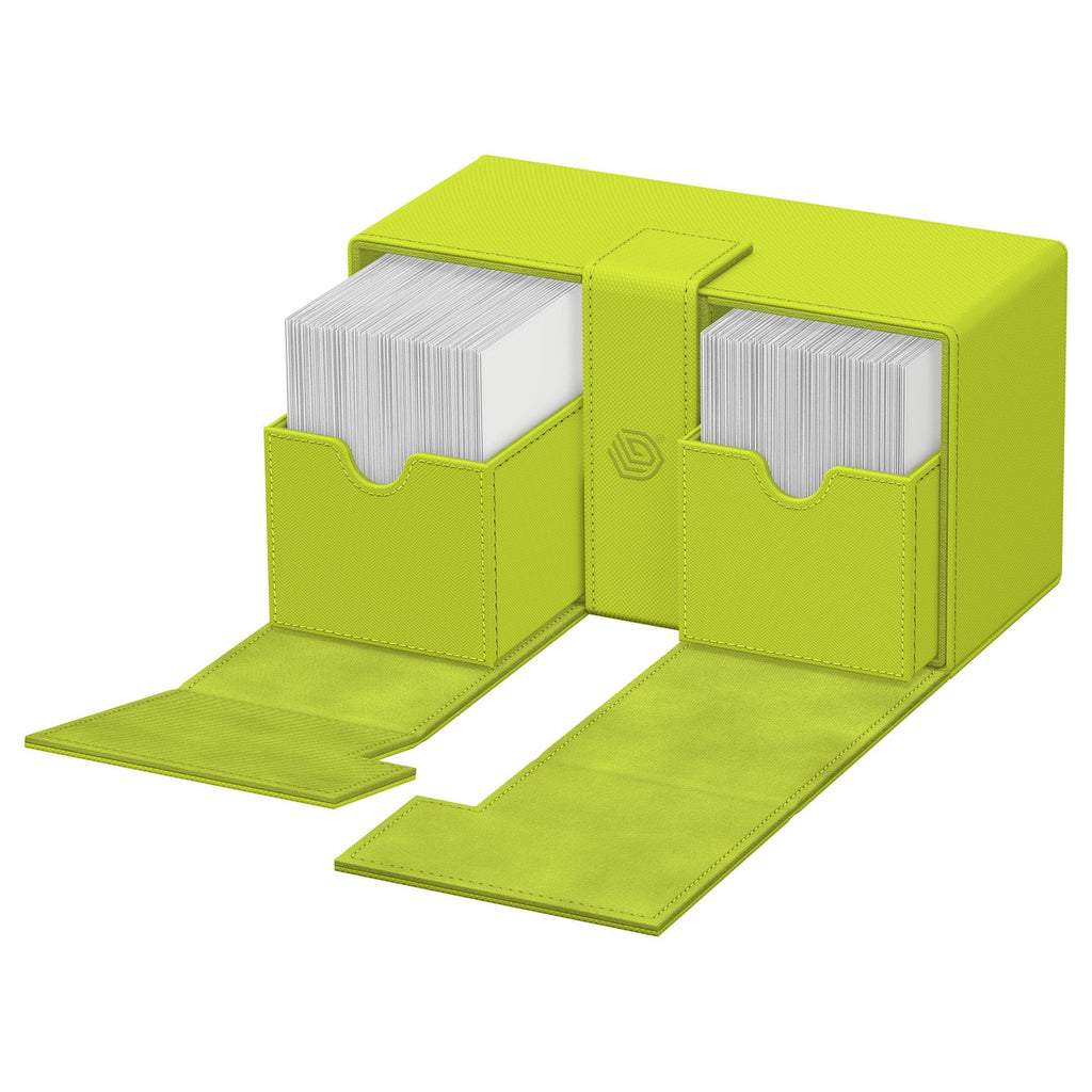 Product image Ultimate Guard Twin Flip'n'Tray 200+ Xenoskin "Summer Edition 2025" - Lime