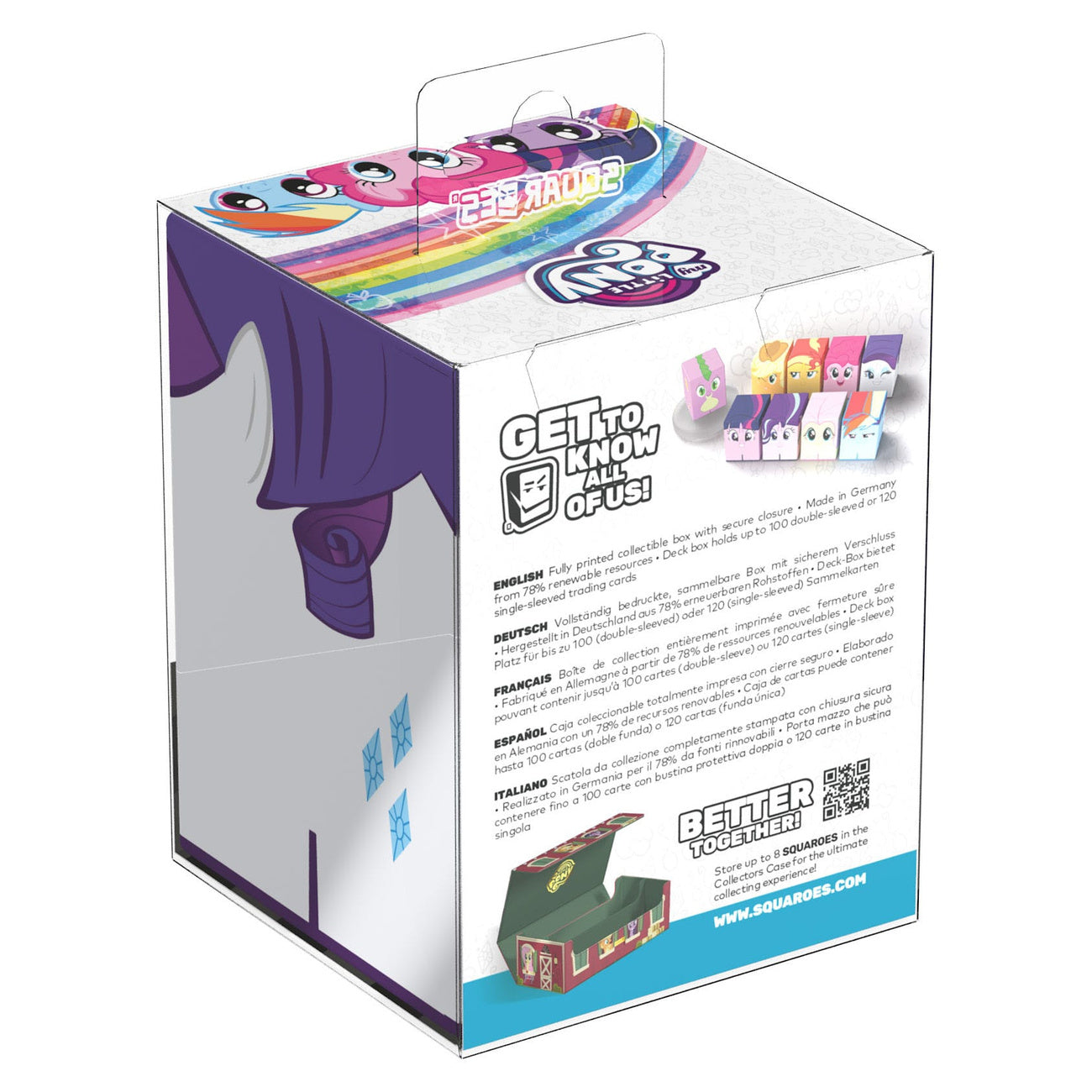 Product image Squaroes Squaroe My Little Pony "Friendship is Magic" MLP005 - Rarity