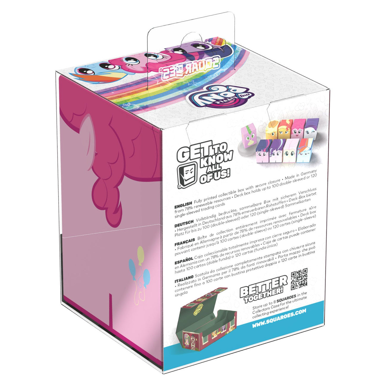 Product image Squaroes Squaroe My Little Pony "Friendship is Magic" MLP006 - Pinkamena Pie