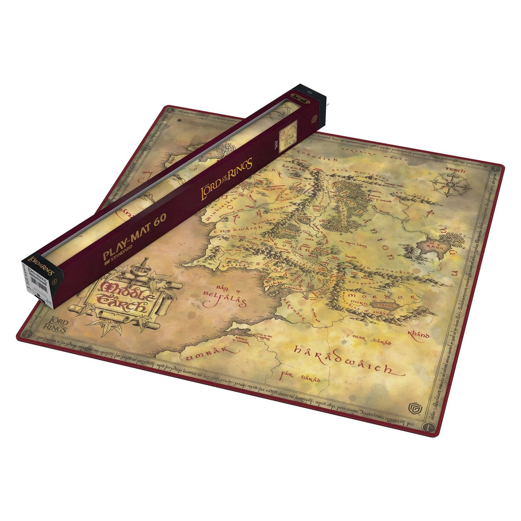 Product image Ultimate Guard Play-Mat Oversized 61 x 61 cm The Lord of the Rings™ "Places of Middle-earth"