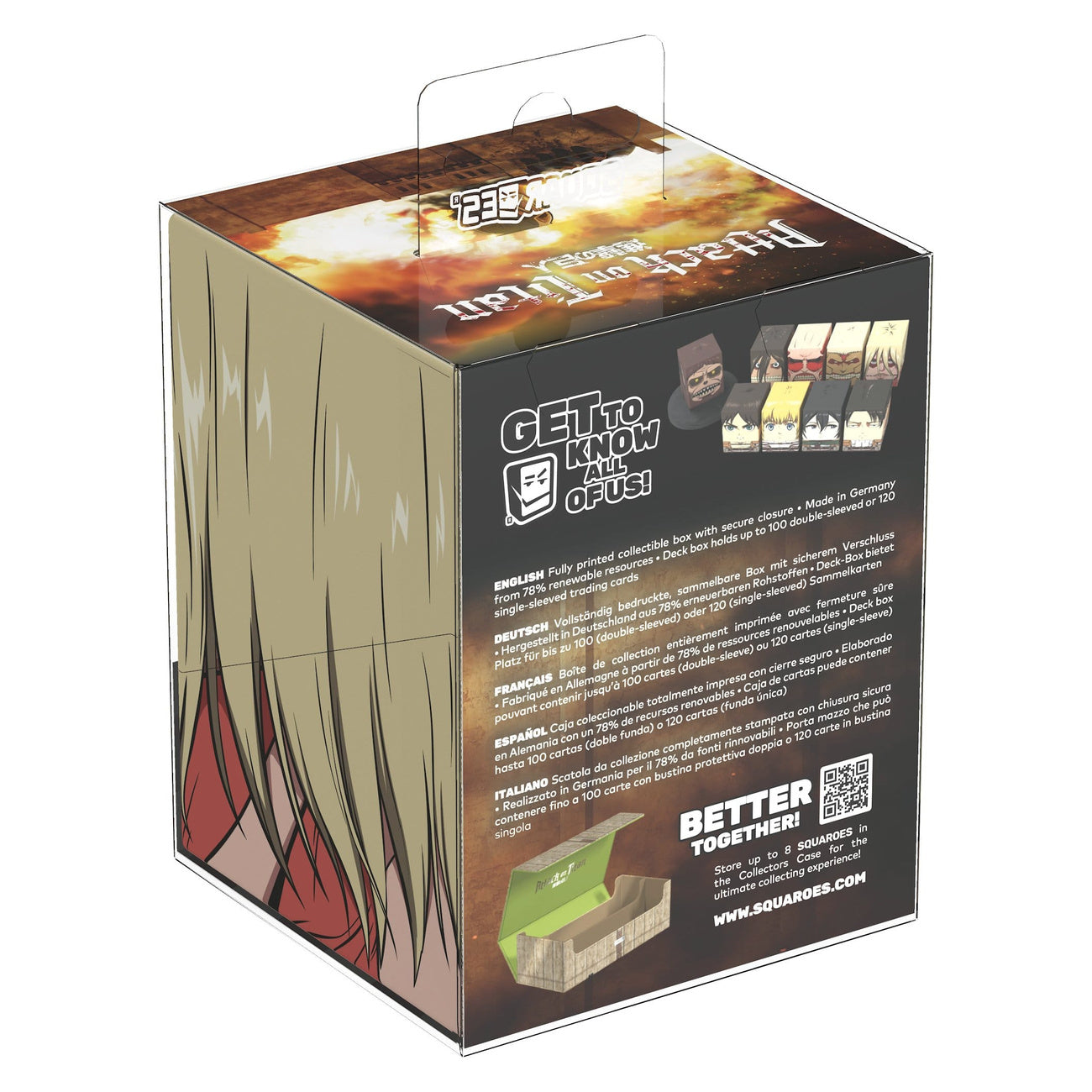 Product image Squaroes Squaroe Attack on Titan AOT008 - Female Titan