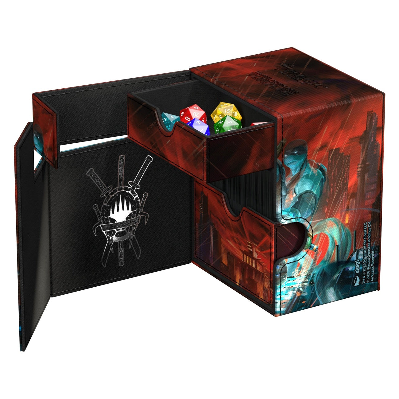 Product image Ultimate Guard Flip'n'Tray 133+ Xenoskin Magic: The Gathering | Teenage Mutant Ninja Turtles - The Last Ronin
