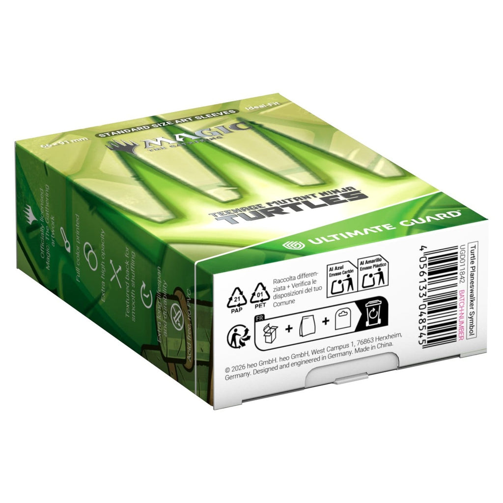 Product image Ultimate Guard Art Sleeves Magic: The Gathering | Teenage Mutant Ninja Turtles - Turtle Planeswalker Symbol