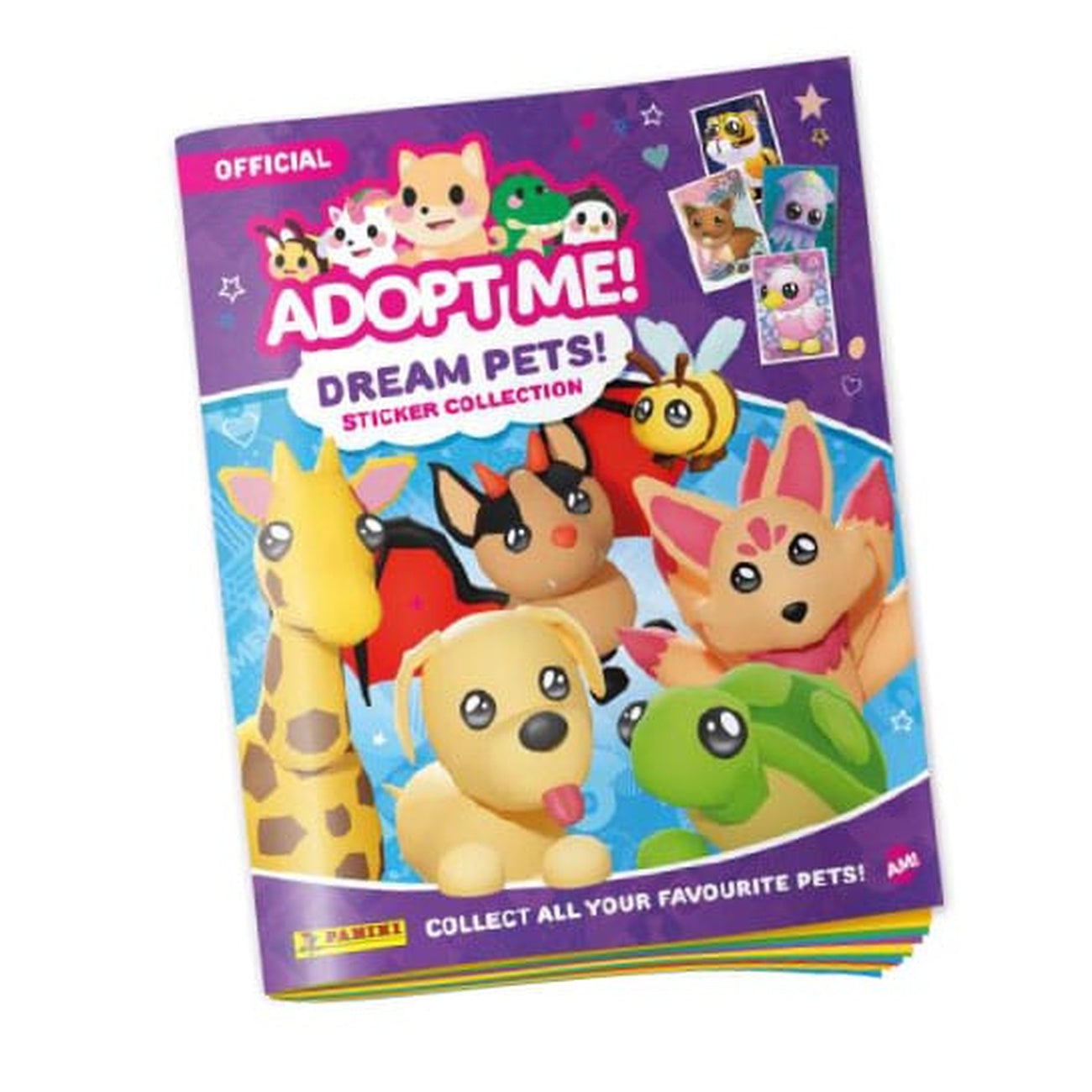 Product image Adopt Me! on Roblox Sticker Collection Album *German Version*