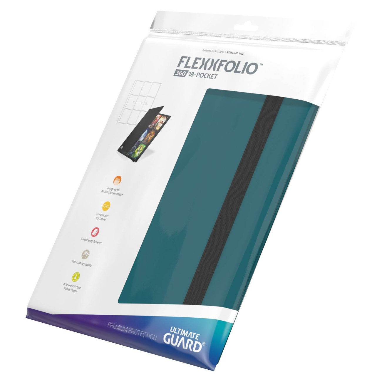 Product image Ultimate Guard Flexxfolio 360 18-Pocket - Petrol