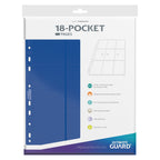 Product image Ultimate Guard 18-Pocket Pages Side-Loading (10) - Blue