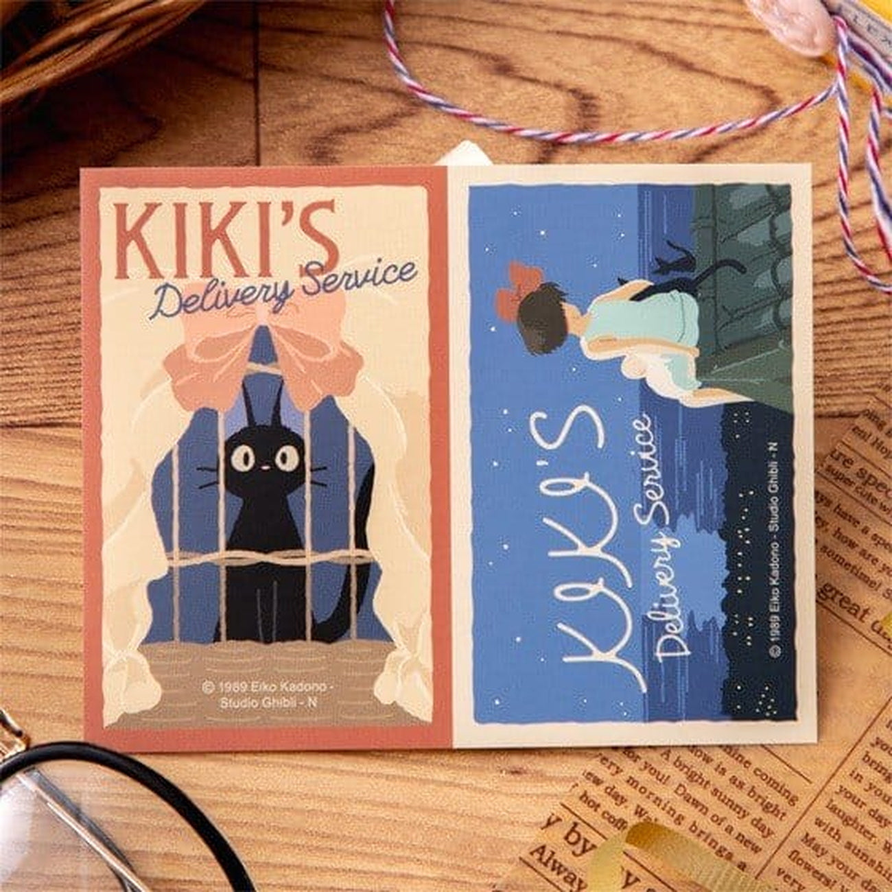 Product image Kiki's Delivery Service Sticker Kiki & Jiji Retro