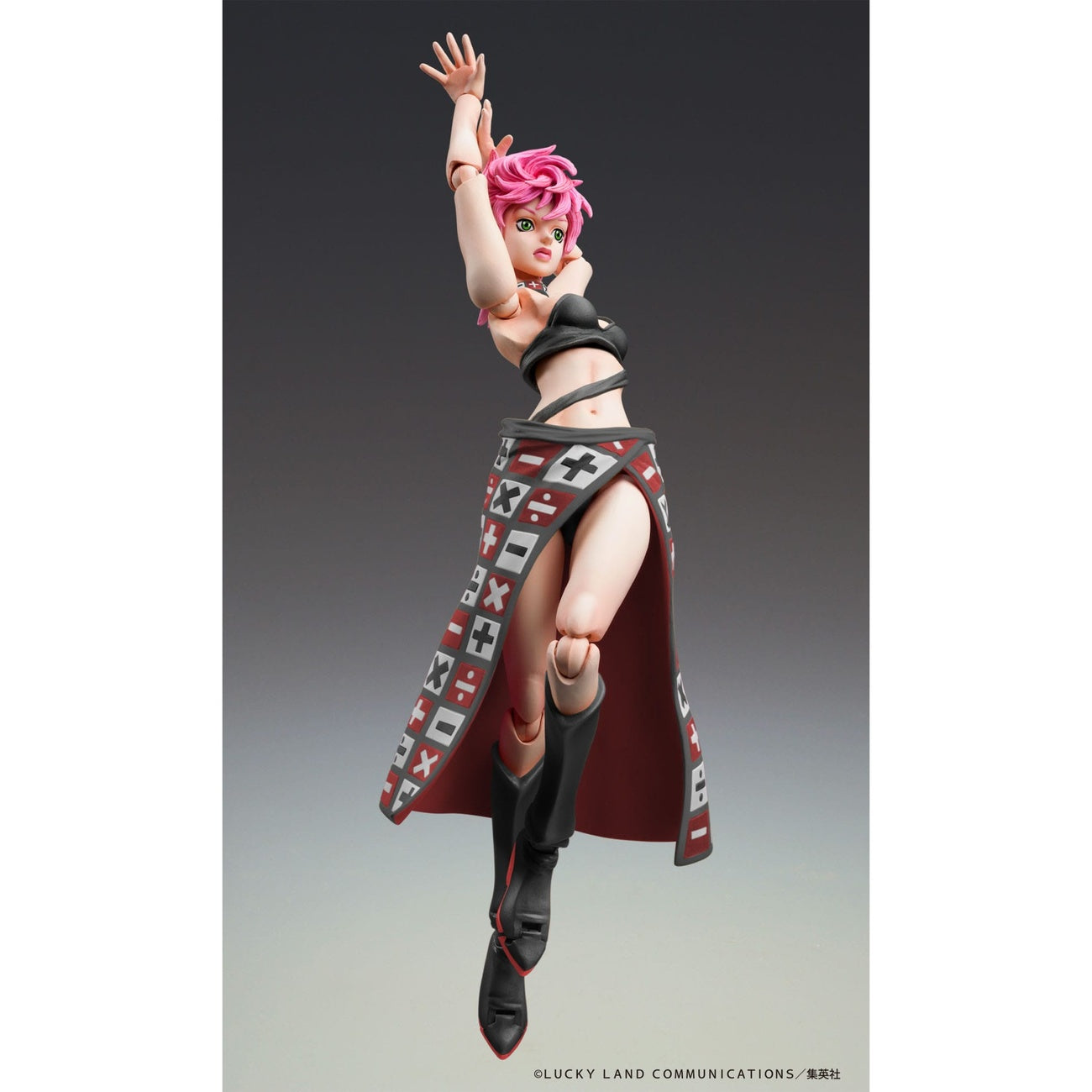 Product image JoJo's Bizarre Adventure Part 5 Super Action Action Figure Trish Una Black Ver. 15 cm