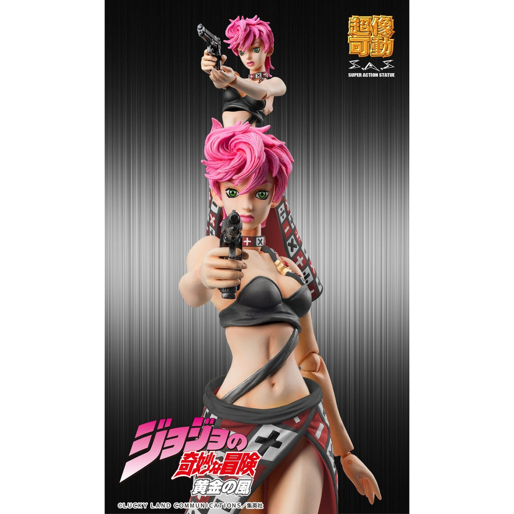 Product image JoJo's Bizarre Adventure Part 5 Super Action Action Figure Trish Una Black Ver. 15 cm