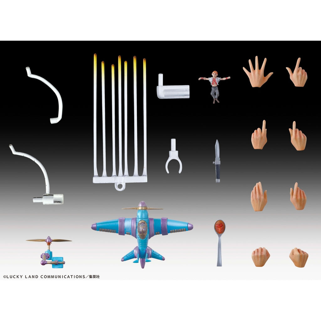 Product image JoJo's Bizarre Adventure Part 5: Golden Wind Chozokado Narancia Ghirga & Aerosmith Action Figure 15 cm