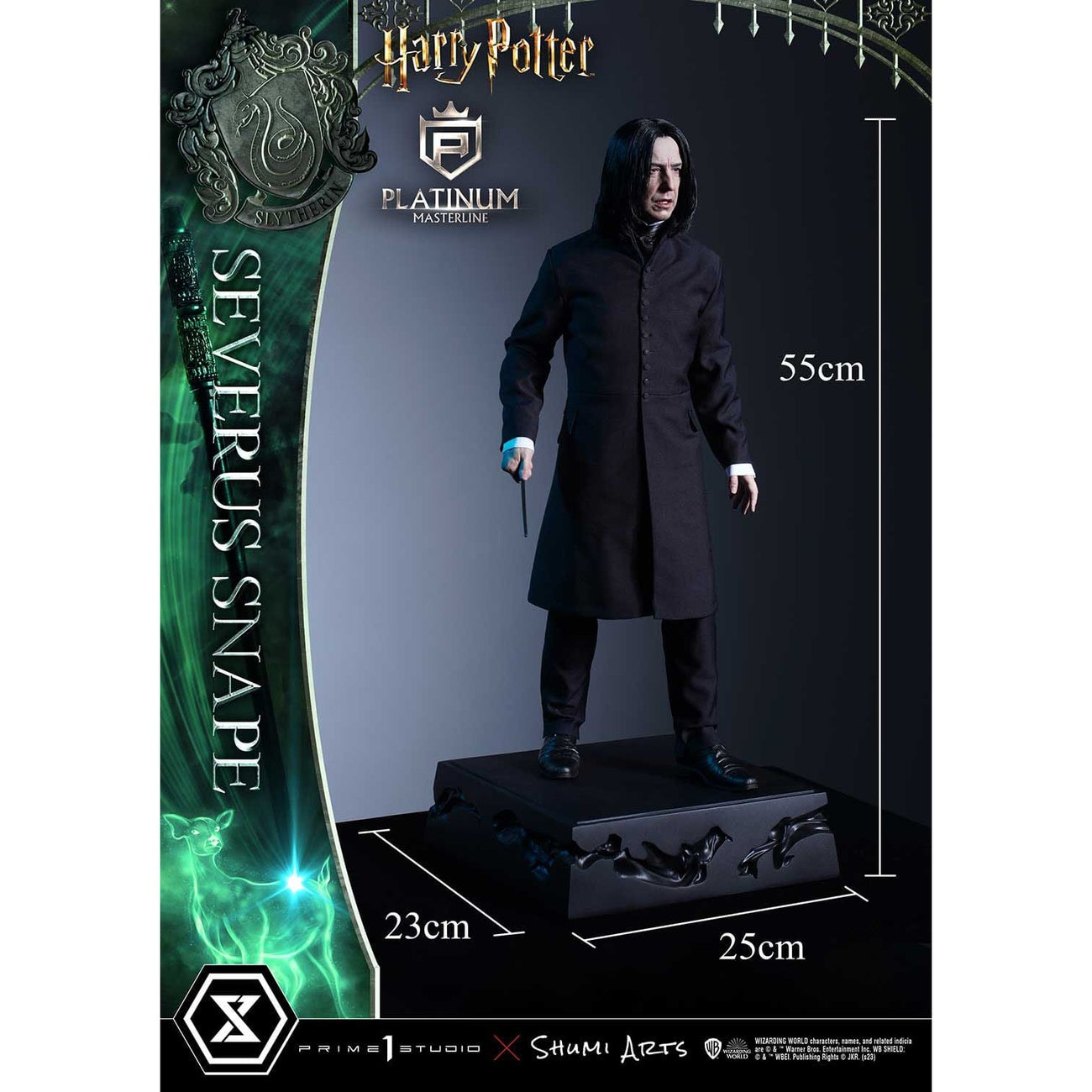 Product image Harry Potter Platinum Masterline Series Statue 1/4 Severus Snape 55 cm