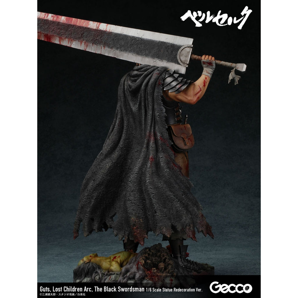 Product image Berserk Statue 1/6 Guts Lost Children Arc The Black Swordsman Redecoration Ver. 38 cm