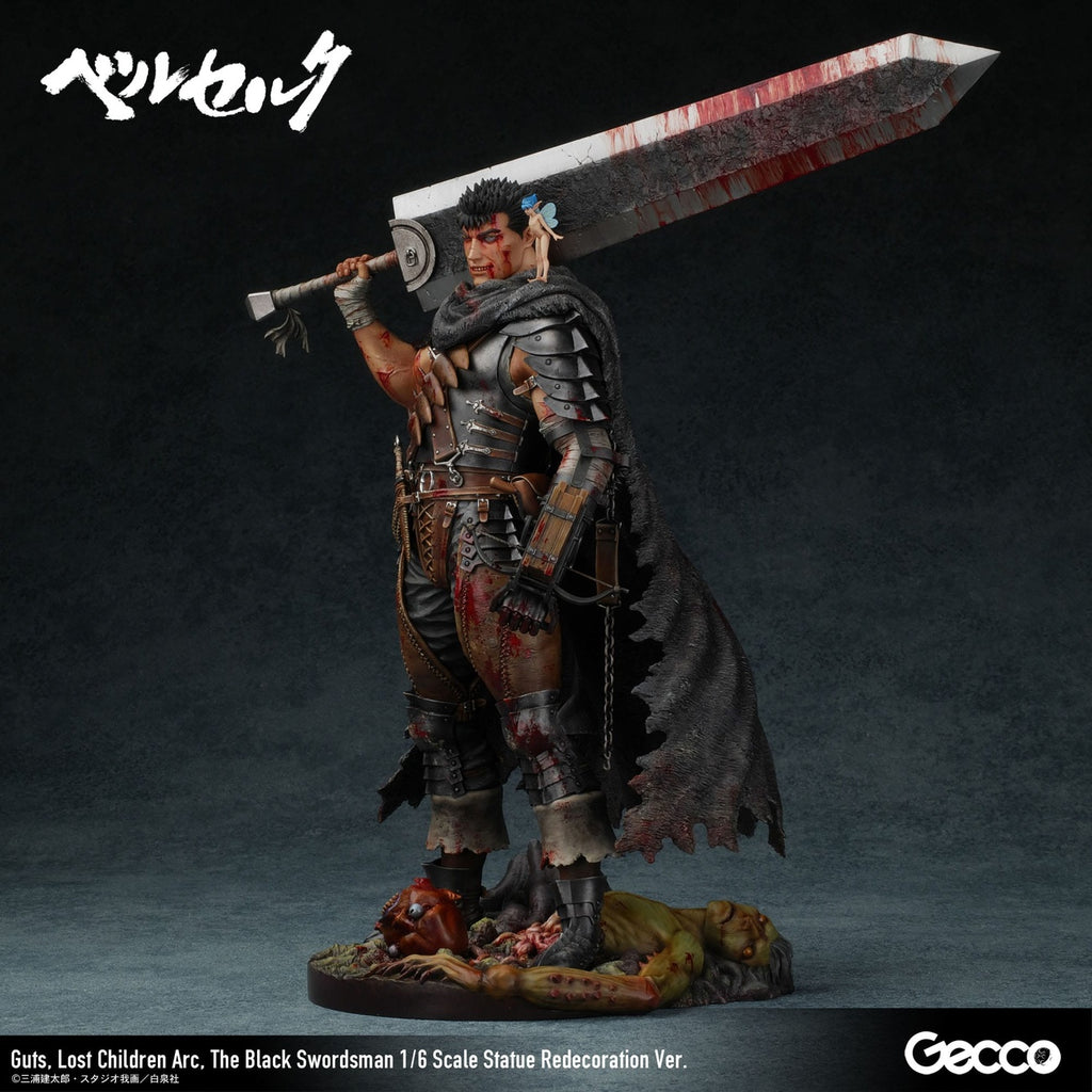 Product image Berserk Statue 1/6 Guts Lost Children Arc The Black Swordsman Redecoration Ver. 38 cm