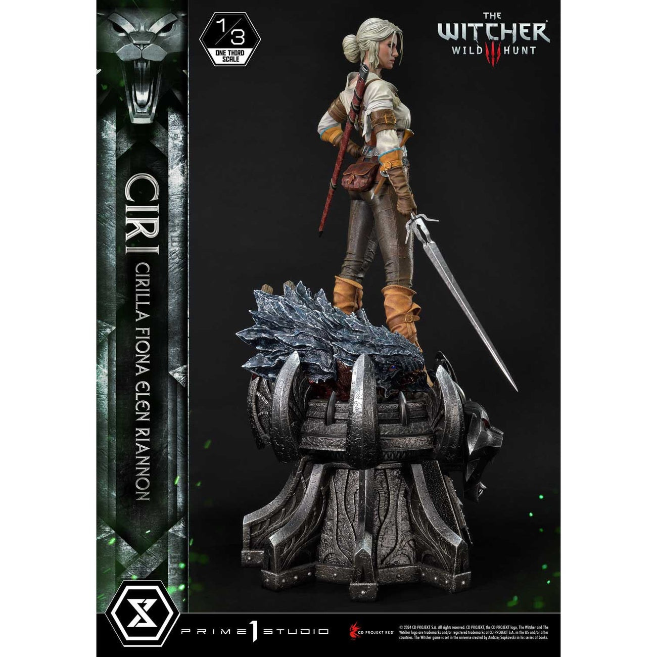 Product image The Witcher 3: Wild Hunt Museum Masterline Statue 1/3 Wild Hunt Ciri Fiona Elen Riannon 81 cm