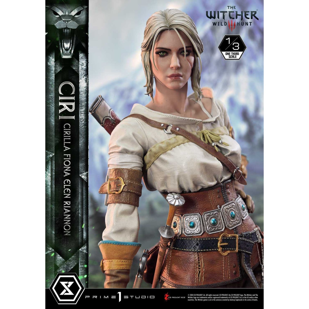 Product image The Witcher 3: Wild Hunt Museum Masterline Statue 1/3 Wild Hunt Ciri Fiona Elen Riannon 81 cm