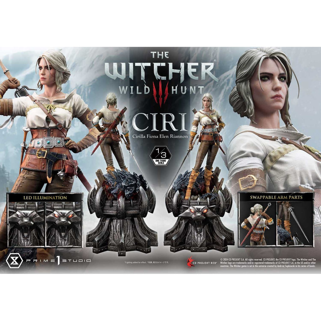Product image The Witcher 3: Wild Hunt Museum Masterline Statue 1/3 Wild Hunt Ciri Fiona Elen Riannon 81 cm