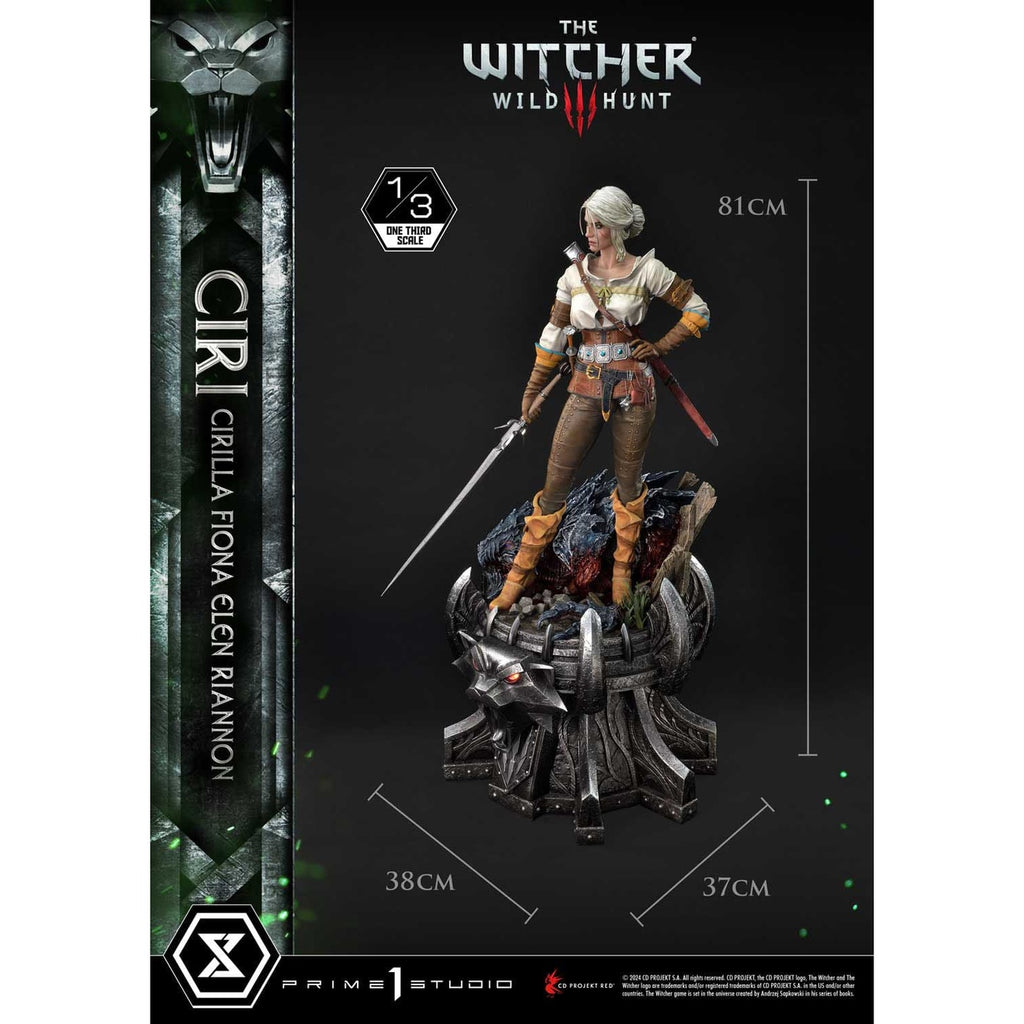 Product image The Witcher 3: Wild Hunt Museum Masterline Statue 1/3 Wild Hunt Ciri Fiona Elen Riannon 81 cm