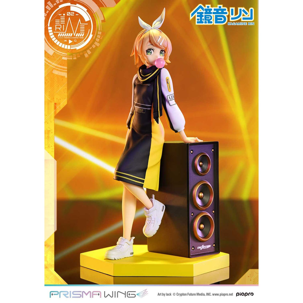Product image Vocaloid Piapro Characters Prisma Wing PVC Statue 1/7 Kagamine Rin (Art by lack) 21 cm
