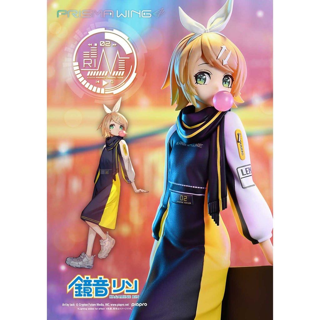 Product image Vocaloid Piapro Characters Prisma Wing PVC Statue 1/7 Kagamine Rin (Art by lack) 21 cm