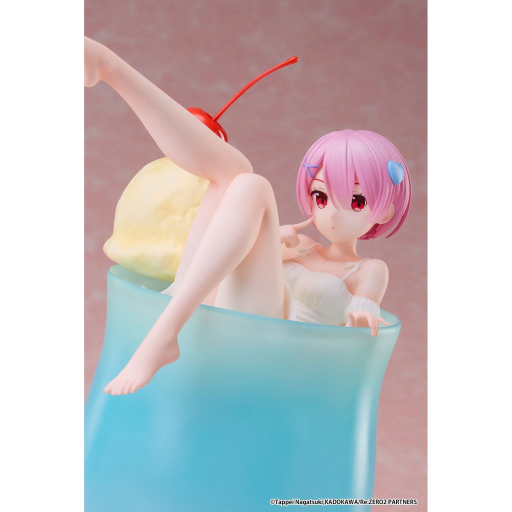 Product image Re:Zero − Starting Life in Another World PVC Statue 1/7 Ram Cream Soda Ver. 21 cm