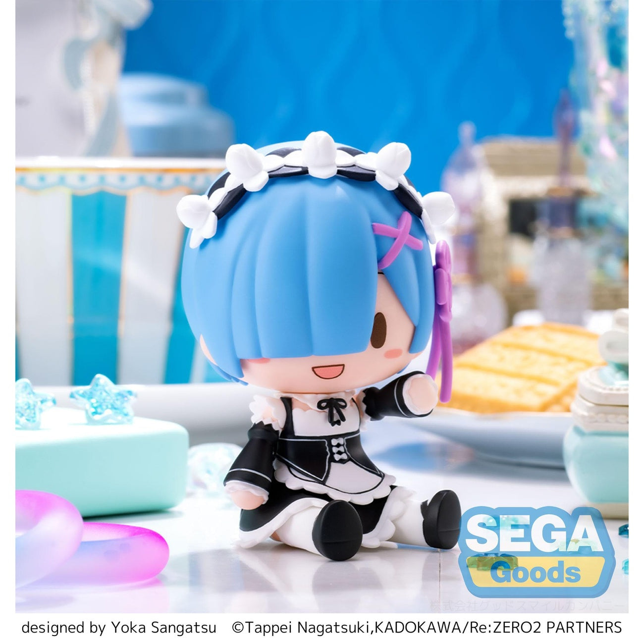 Product image Re:Zero − Starting Life in Another World Fuwa Petit Chibi Figure Rem 8 cm