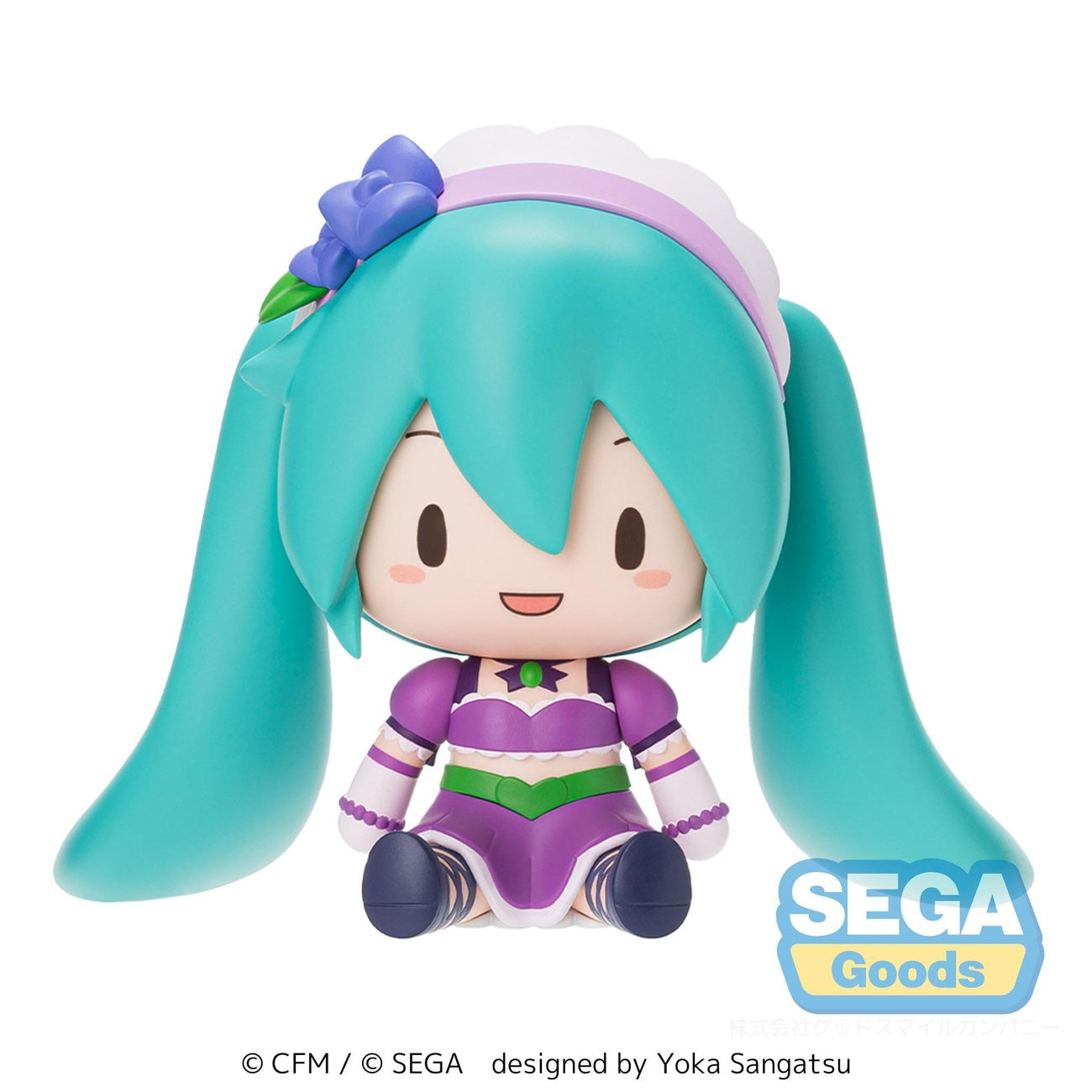 Product image Character Vocal Series 01: Hatsune Miku Fuwa Petit Chibi Figure Hatsune Miku x Love and Berry Dress Up and Dance! Sparkly