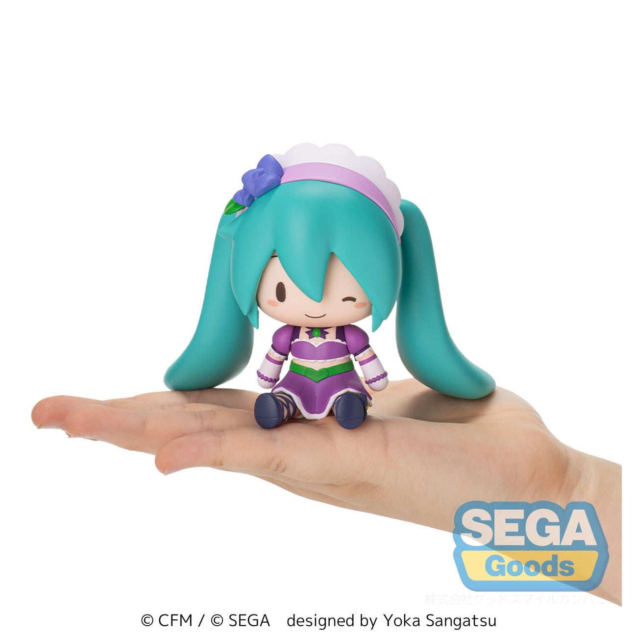 Product image Character Vocal Series 01: Hatsune Miku Fuwa Petit Chibi Figure Hatsune Miku x Love and Berry Dress Up and Dance! Sparkly
