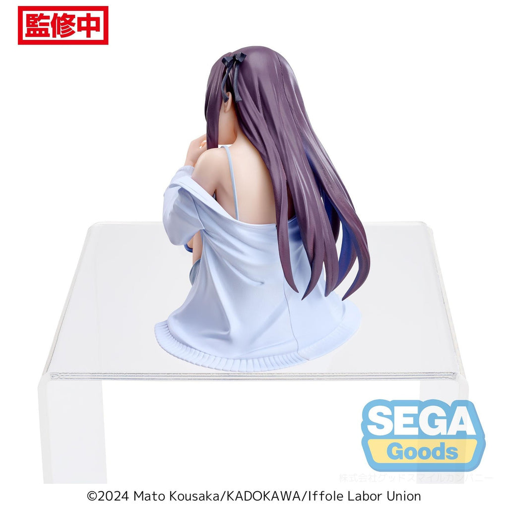 Product image I May Be a Guild Receptionist, but I'll Solo Any Boss to Clock Out on Time PM Perching PVC Statue Alina Clover 14 cm