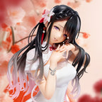 Product image Original Illustration PVC Statue Mai Okuma Illustration Healing-Type White Chinese Dress Lady 26 cm