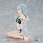 Product image Original Character PVC Statue 1/7 Silver-Haired Girl Sky Blue Morning Special Outfit Ver. by Fuumi Illustration 16 cm