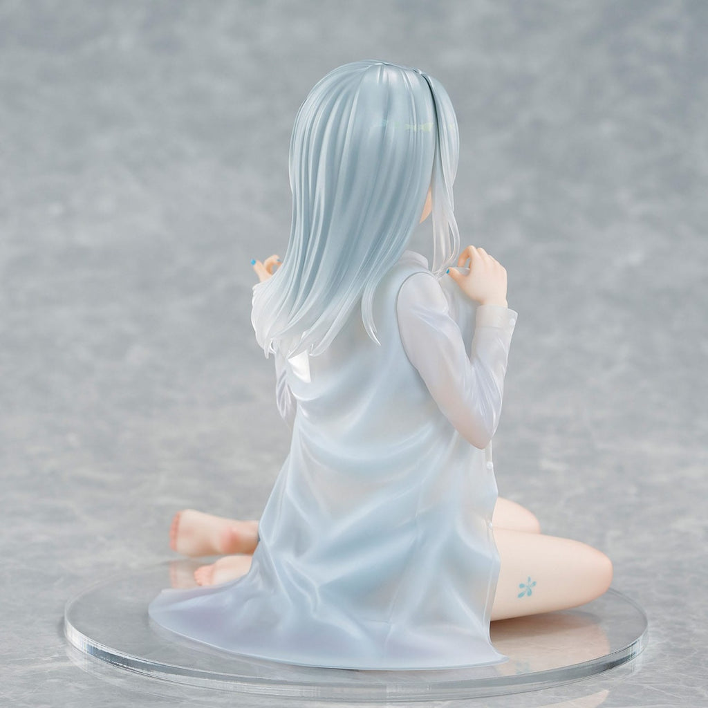 Product image Original Character PVC Statue 1/7 Silver-Haired Girl Sky Blue Morning Special Outfit Ver. by Fuumi Illustration 16 cm