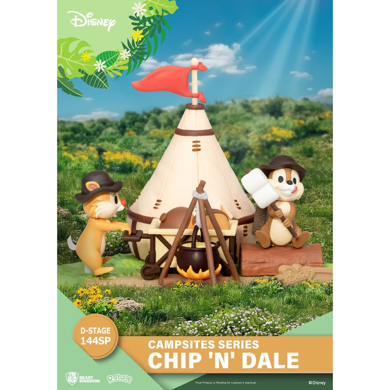 Product image Disney D-Stage Campsite Series PVC Diorama Chip & Dale Special Edition 10 cm