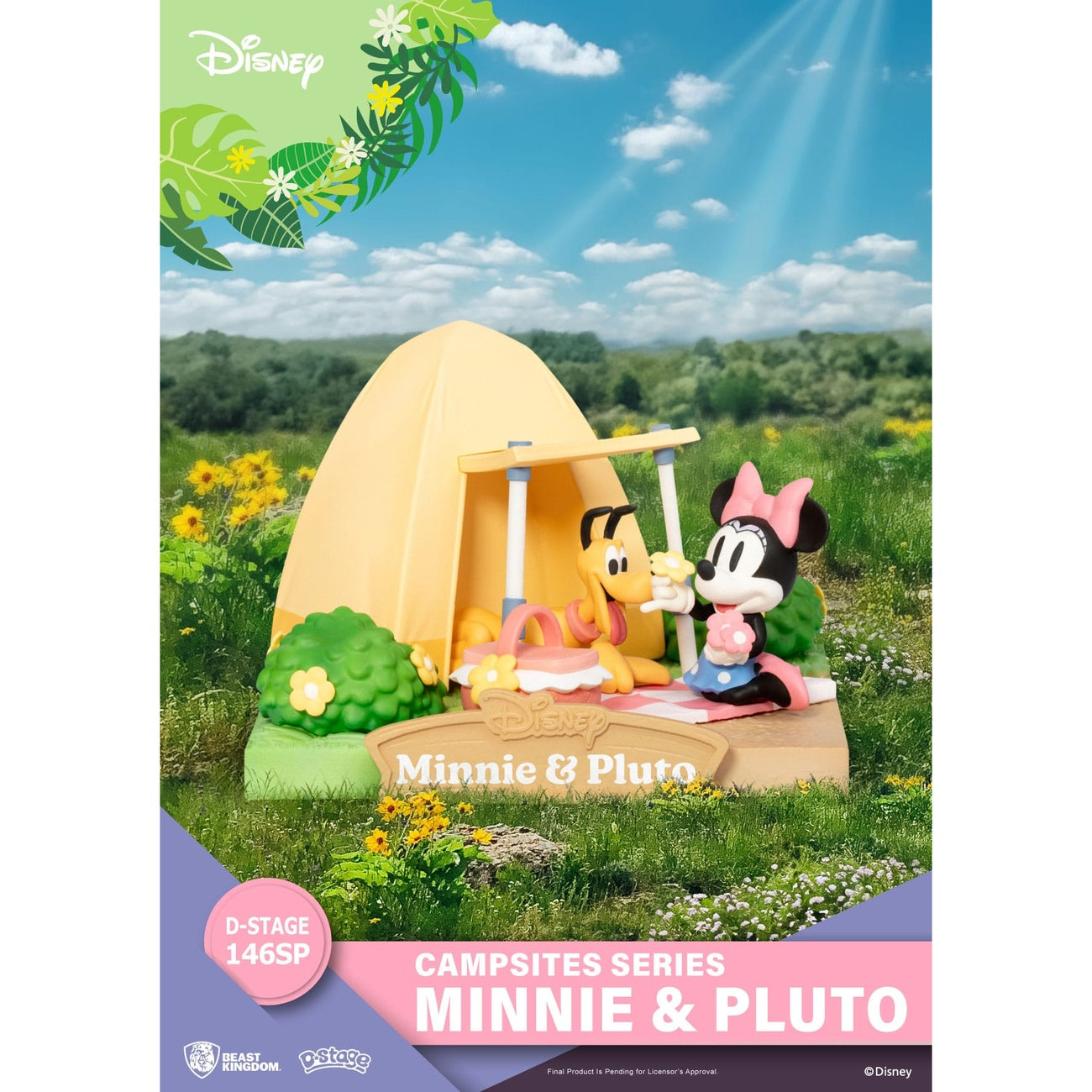 Product image Disney D-Stage Campsite Series PVC Diorama Mini & Pluto Special Edition 10 cm